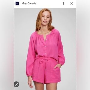 NWT 💞 MATCHING SET Gap 100% cotton set in Pheobe Pink